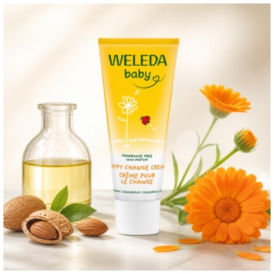 Weleda Baby Crème pour le Change Calendula Sans Parfum 75 ml