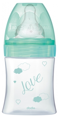 Dodie Einführung Glasflasche + 150 ml Flow 1 0-6 Monate
