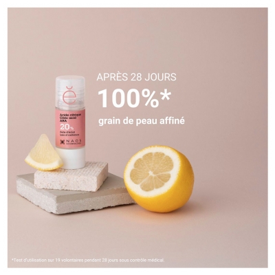 Etat Pur Acide Citrique 26% 15 ml