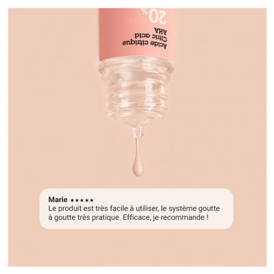 Etat Pur Acide Citrique 26% 15 ml