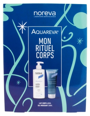 Noreva Aquareva Hydraterende Bodylotion 24H 400 ml + Hydraterende Schuimende Gel 200 ml