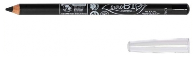 Creion de Ochi Kajal Bio PuroBIO Cosmetics - Culoare: 01 Negru