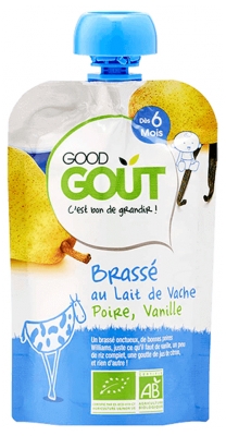 Good Goût Cerveza de Vainilla y Pera de 6 Meses Ecológica 90 g
