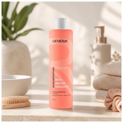 Generik Shampoing Cheveux Secs Abîmés Cassants Generik 300ml
