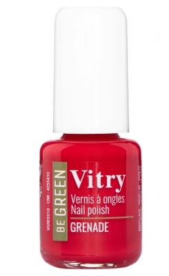 be Green Esmalte de Uñas 6 ml - Color: Granada