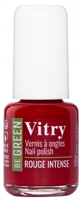Vitry Be Green Vernis à Ongles 6 ml - Couleur : Rouge Intense