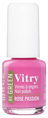 be Green Esmalte de Uñas 6 ml - Color: Rosa Pasión