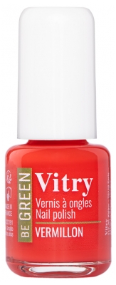 be Green Esmalte de Uñas 6 ml - Color: Bermellón