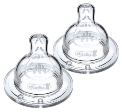 Dodie Sensation+ 2 Flat Wide Neck 0-6 Months Flow 2 Medium