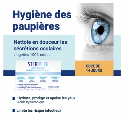 Densmore Steriblef Lingettes Stériles 14 lingettes