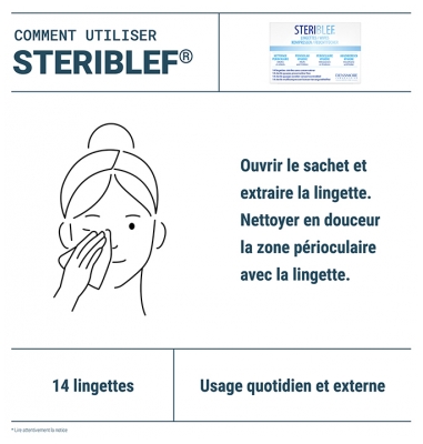 Densmore Steriblef Lingettes Stériles 14 lingettes