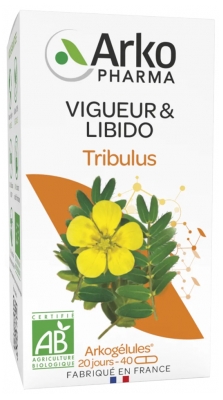 Arkopharma Tribulus Bio 40 Kapsułek