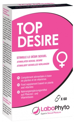 Labophyto TopDesire 60 Gélules Végétales