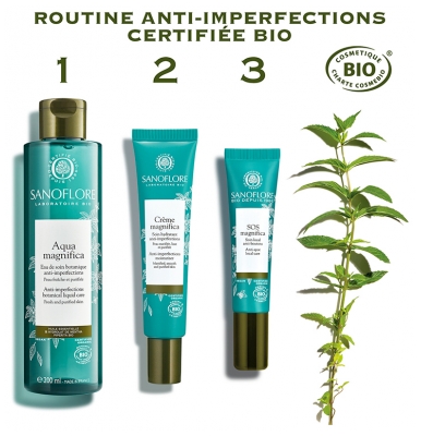 Sanoflore Aqua Magnifica Lotion Purifiante Anti-Imperfections Bio Recharge 400 ml