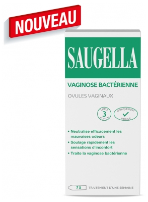Saugella Vaginose Bactérienne 7 Ovules Vaginaux