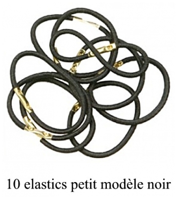 Mezzo elastiekjes zwart omhulsel