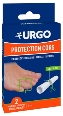 Urgo Schutz Hühneraugen 2 Digitubes zum Schneiden