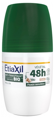 Etiaxil Augalinis Antiperspirantas 48H Ekologiškas Kokosas 50 ml