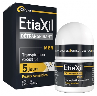 Etiaxil Men Antiperspirants Jutīgai Ādai Roll-On 15 ml