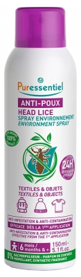 Puressentiel Anti-Luizen Omgevingsspray 24H 150 ml