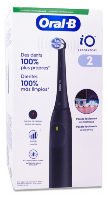 Oral-B IO Laboratory 2 Rechargeable Toothbrush + Accessories - Colour: Black