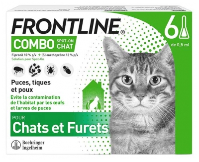 Frontline Spot-On Cats and Ferrets 6 Pipetek