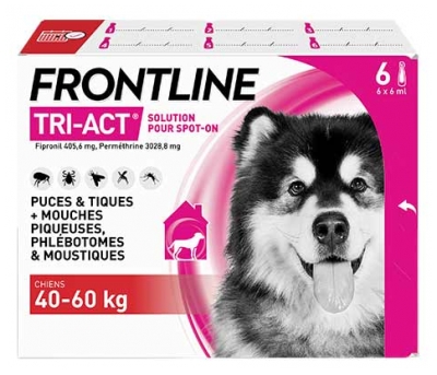 Frontline Psy 40-60 kg 6 Pipet