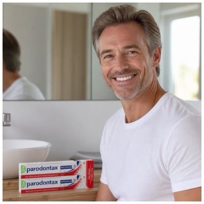 Parodontax Dentifrice Protection Fluor Lot de 2 x 75 ml