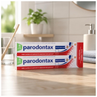 Parodontax Tandpasta met Fluoridebescherming Set van 2 x 75 ml
