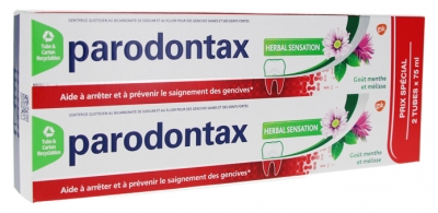 Parodontax Herbal Sensation Toothpaste 2 x 75ml