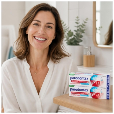 Parodontax Reparador Activo de Encías Set de 2 x 75 ml