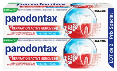 Parodontax Reparador Activo de Encías Set de 2 x 75 ml
