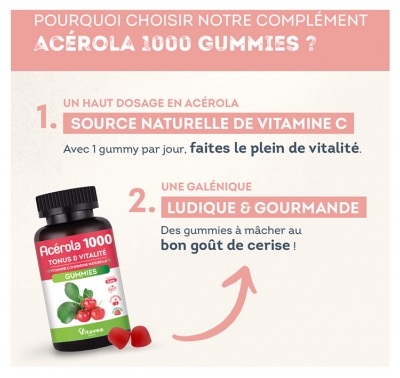 Vitavea Acérola 1000 30 Gummies
