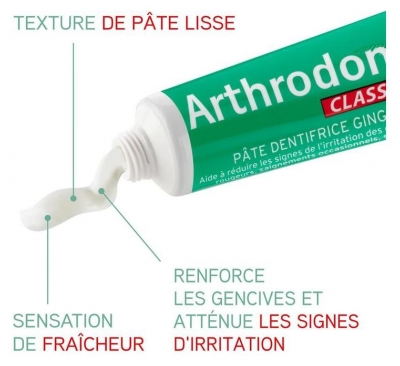 Arthrodont Classic Pâte Dentifrice Gingivale 50 ml