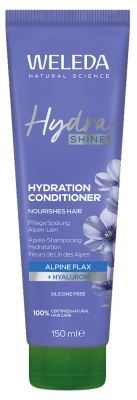 Amaciador Hidratante Hydra Shine Weleda com Flores de Linho dos Alpes 150 ml
