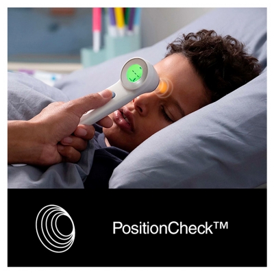 Braun Thermomètre sans Contact + Contact BNT 400