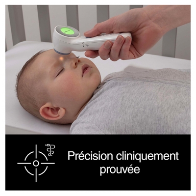 Braun Thermomètre sans Contact + Contact BNT 400