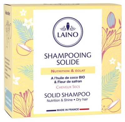 Laino Festes Shampoo Ernährung & Strahlkraft Trockenes Haar 60 g