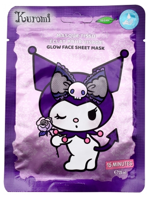 Take Care Kuromi Masque Tissu Éclat pour Visage 25 ml