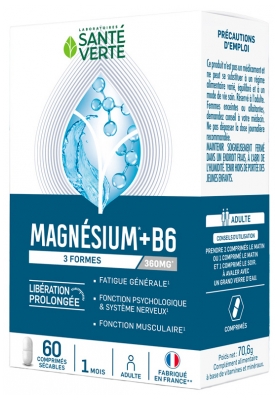 Santé Verte Magneziu + B6 60 Comprimate