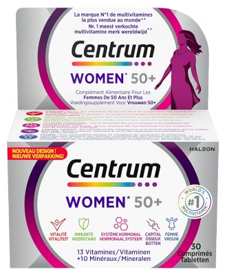 Centrum Mujeres 50+ 30 Comprimidos