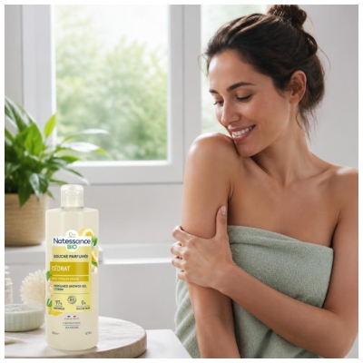 Natessance Gel de Banho Perfumado Cidra Bio 500 ml