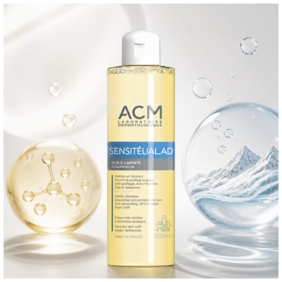 Laboratoire ACM Sensitélial AD Uljno čistilo 200 ml
