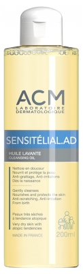 Laboratoire ACM Sensitélial AD Huile Lavante 200 ml