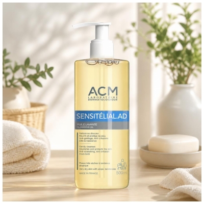 Laboratoire ACM Sensitélial AD Reinigingsolie 500 ml