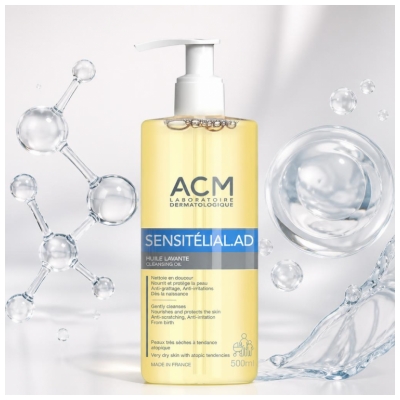 Laboratoire ACM Sensitélial AD Reinigingsolie 500 ml