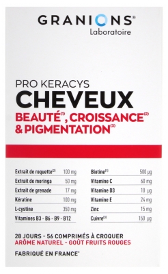 Granions Pro Keracys Hair 56 Tabletek do żucia