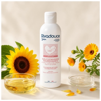 Rivadouce Soins Närande Massageolja 250 ml