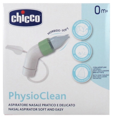Chicco Aspiratore Nasale PhysioClean da 0 Mesi in su