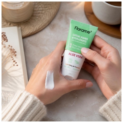 Florame Creme de Mãos Hidratante Aloe Vera Bio 50 ml